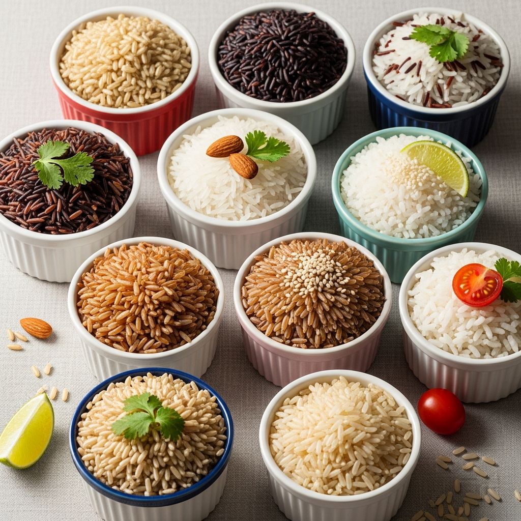 Discover the 10 best healthy rice varieties recommended by dietitians for optimal nutrition, blood sugar control, and delicious meals.