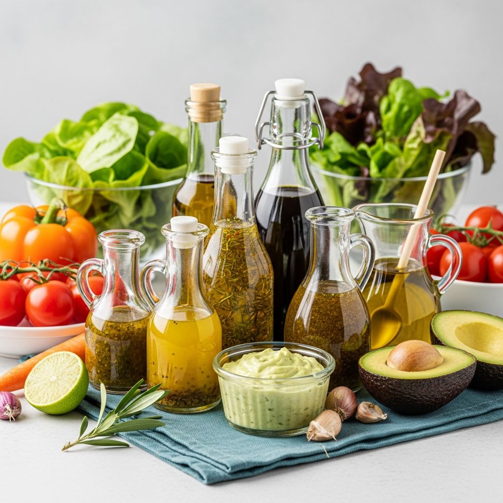 Elevate your salads with these nutritious olive oil-based dressings packed with flavor and heart-healthy benefits for everyday meals.