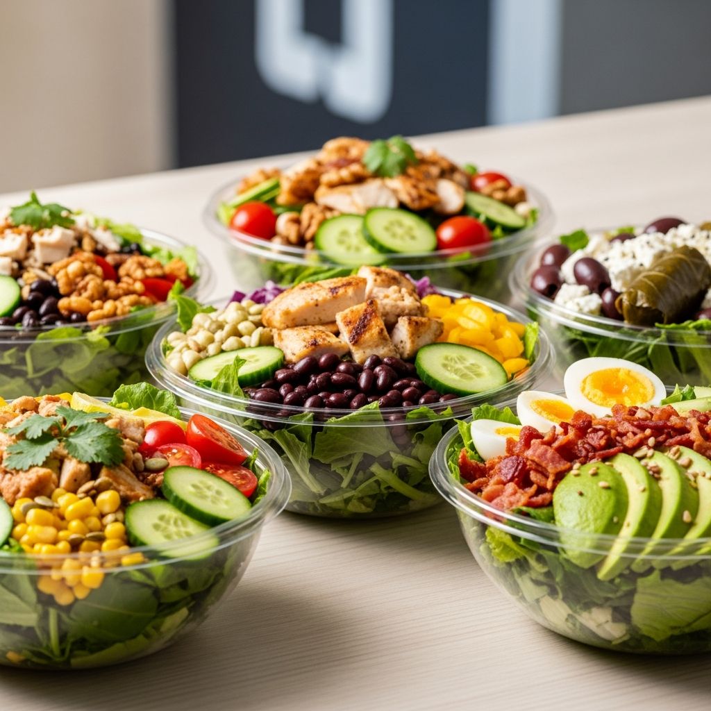 Discover nutritious salad options at major fast-food chains without sacrificing taste or convenience.