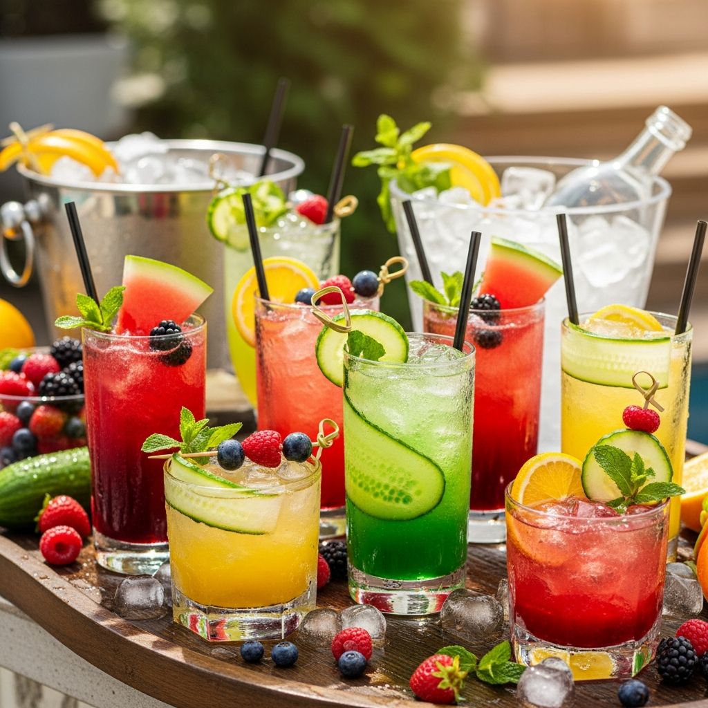 Refresh your summer with these vibrant, alcohol-free mocktails packed with fruits, herbs, and hydrating ingredients for ultimate health and flavor.
