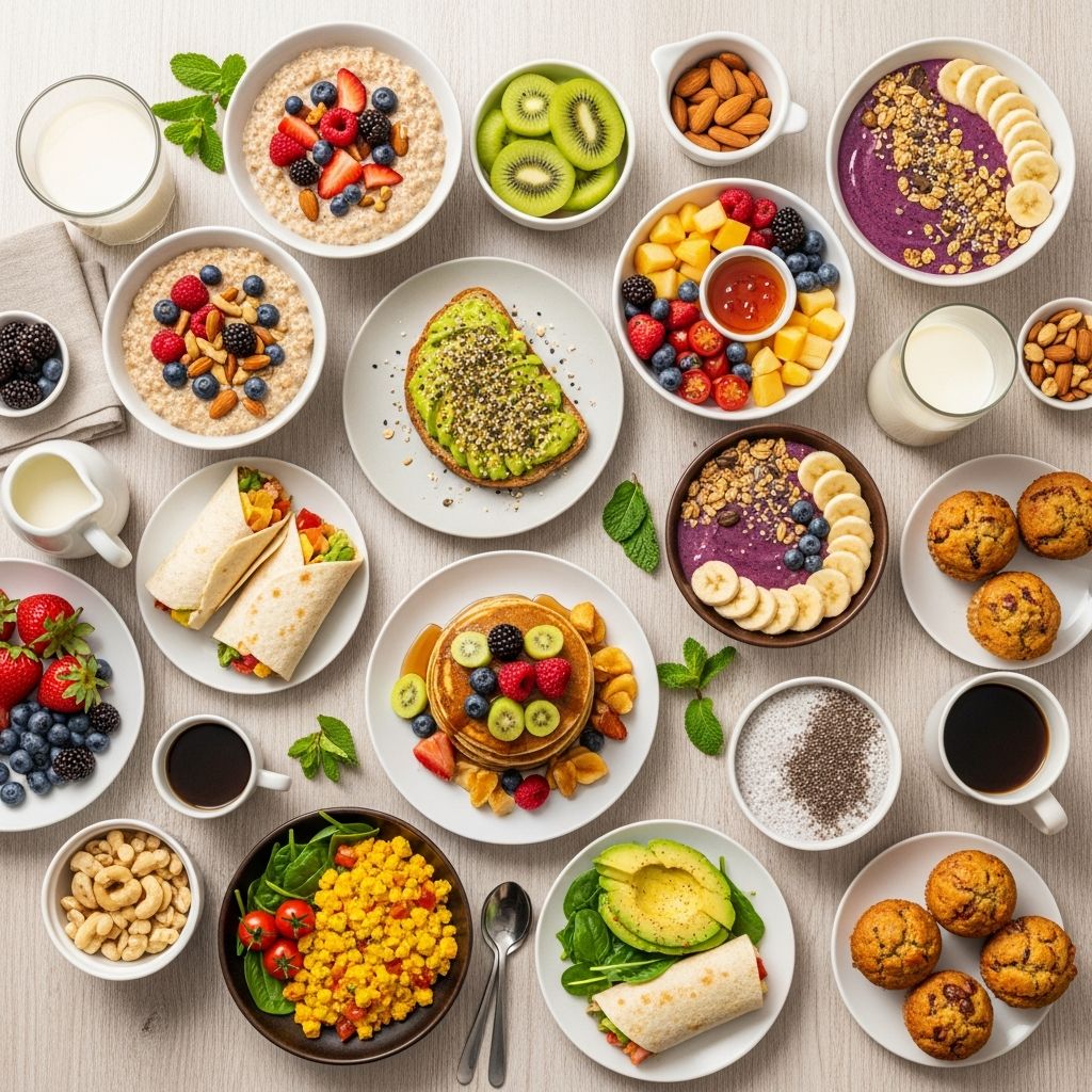 Start your day right with these delicious, nutritious vegan breakfast ideas that are quick, easy, and packed with flavor.