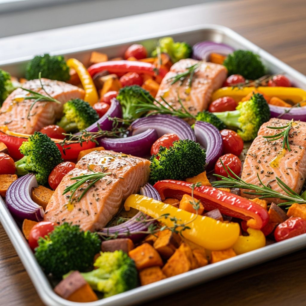 Discover 20 easy sheet-pan dinners packed with anti-inflammatory ingredients to support heart health and reduce inflammation.