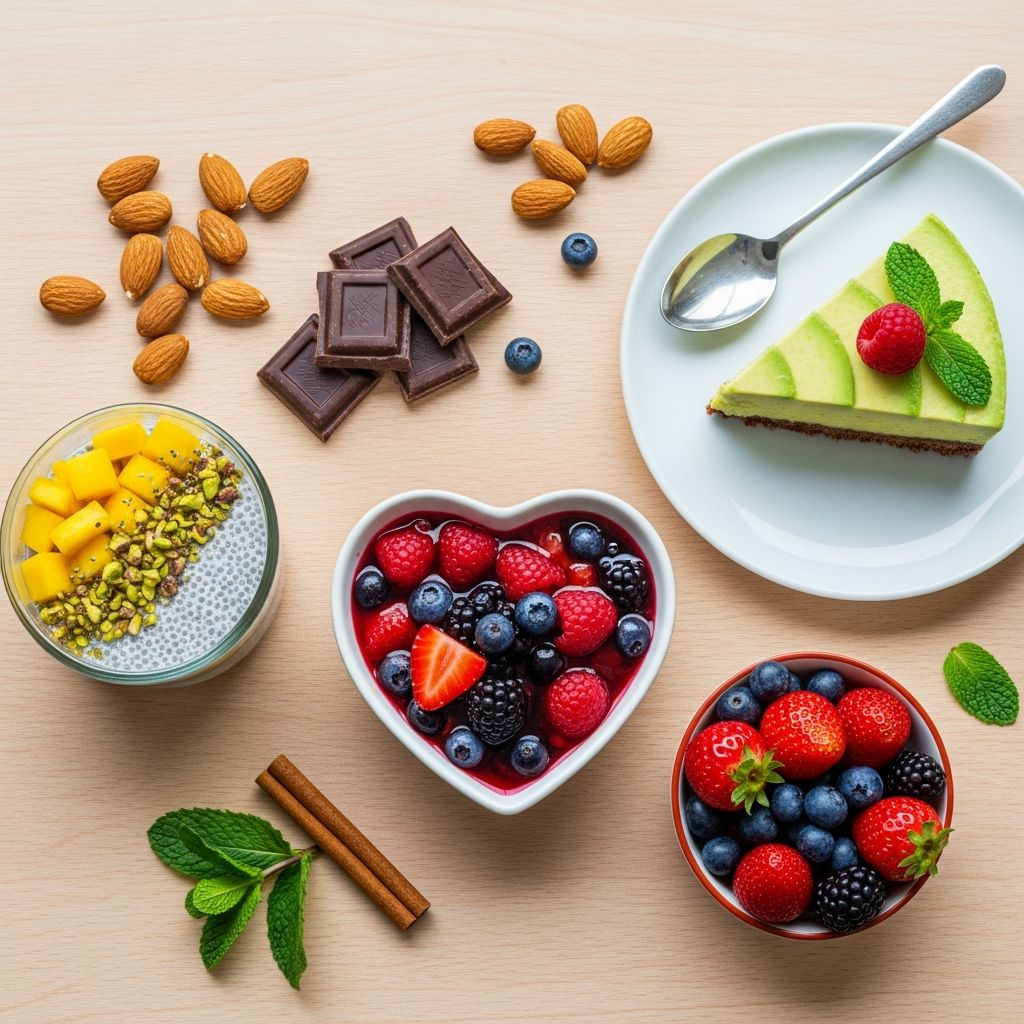 Delicious no-added-sugar desserts that support heart health with natural sweetness from fruits, nuts and wholesome ingredients.