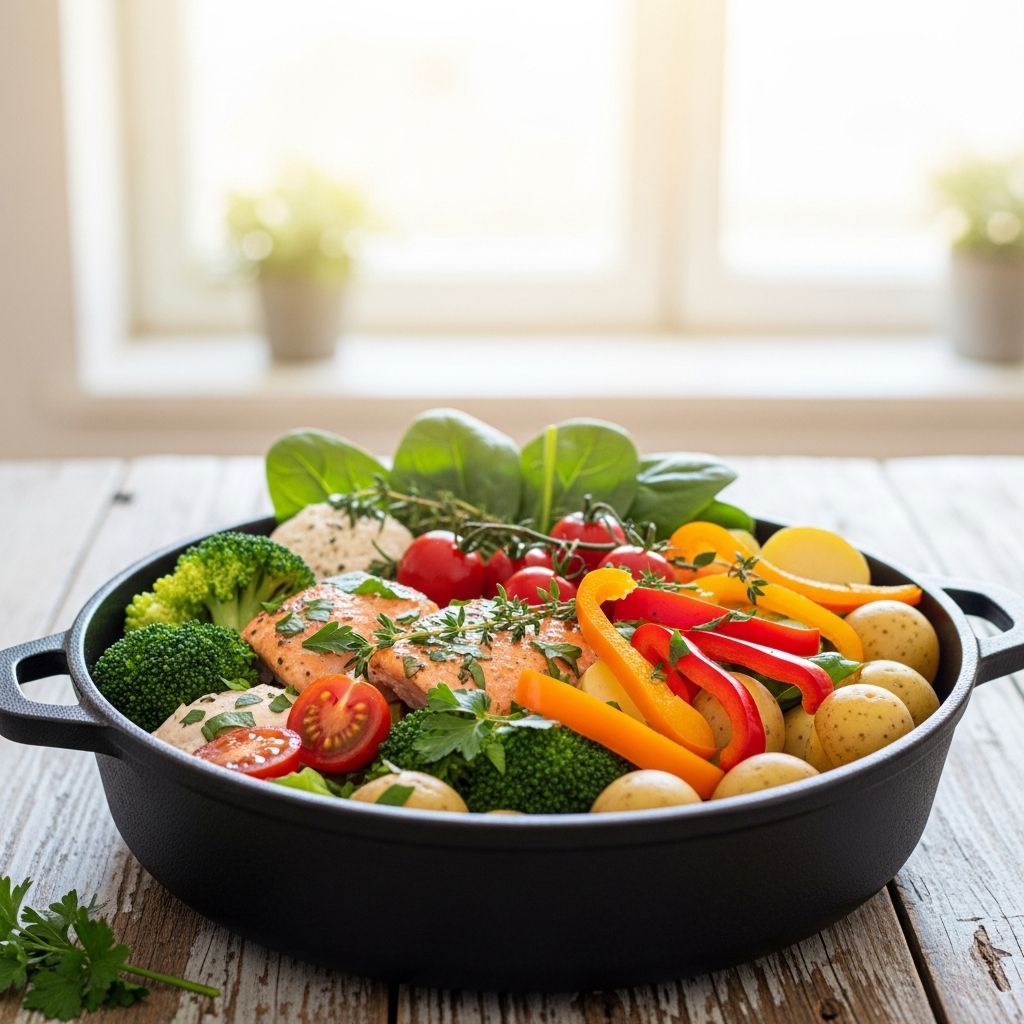 Delicious, easy one-pot meals that support heart health with nutrient-rich ingredients and minimal cleanup.