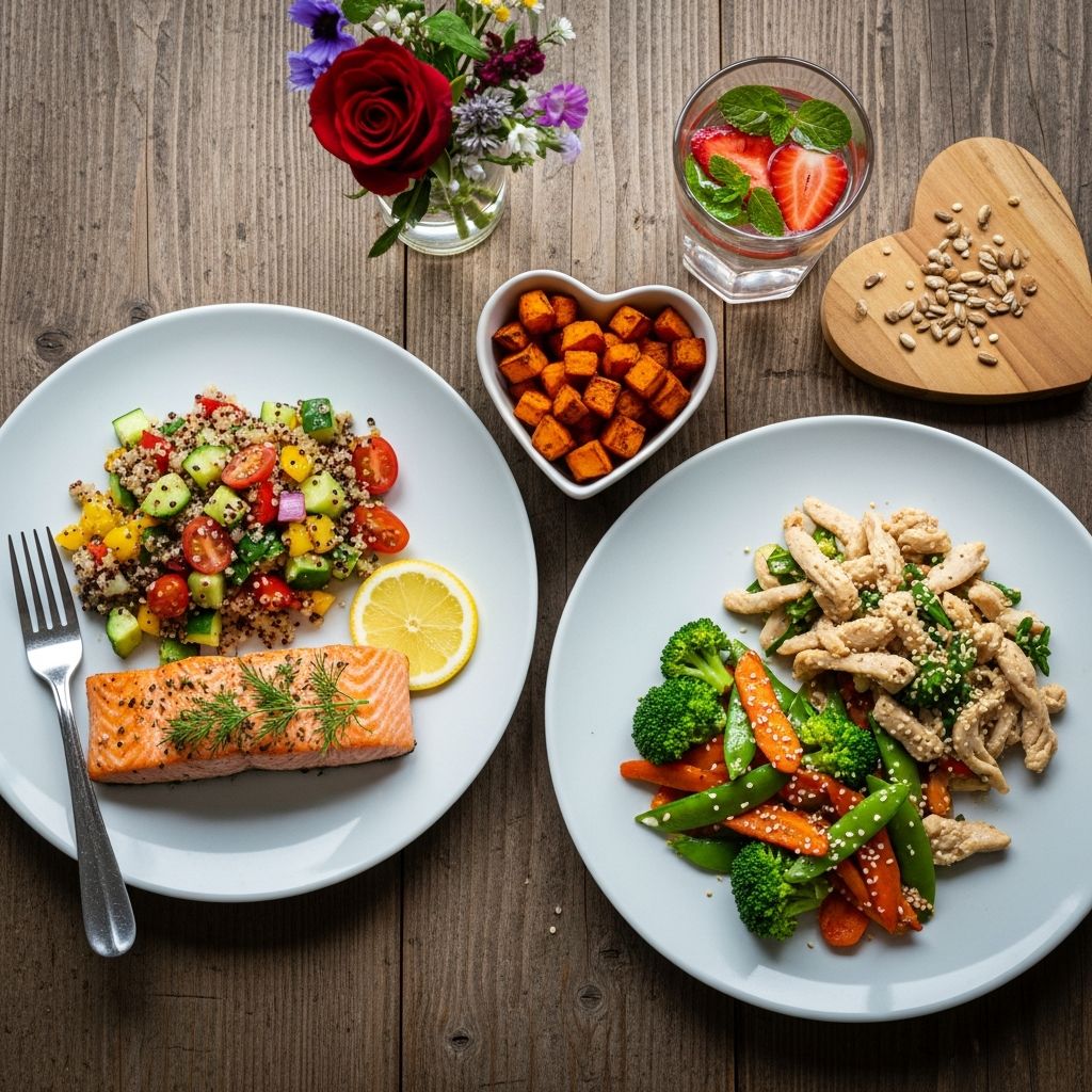 Delicious, easy heart-healthy recipes designed perfectly for two, promoting cardiovascular wellness with nutrient-rich ingredients.