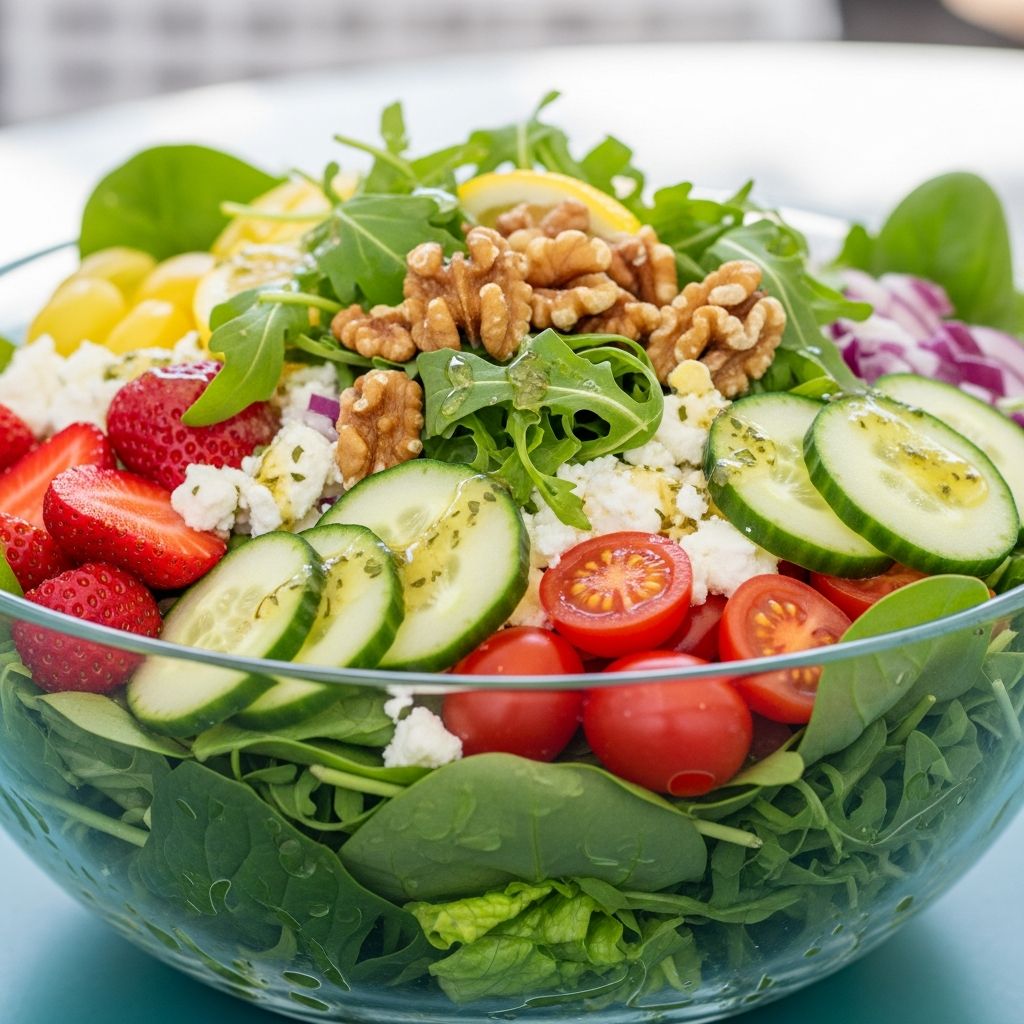 Delicious, nutrient-packed summer salads that support heart health with fresh veggies, lean proteins and vibrant flavors.