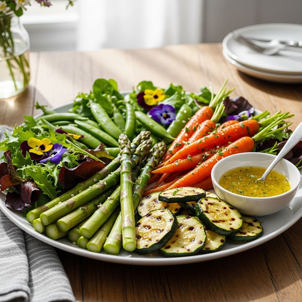 Celebrate spring with these nutritious, heart-smart vegetable side dishes packed with fresh flavors and seasonal produce.