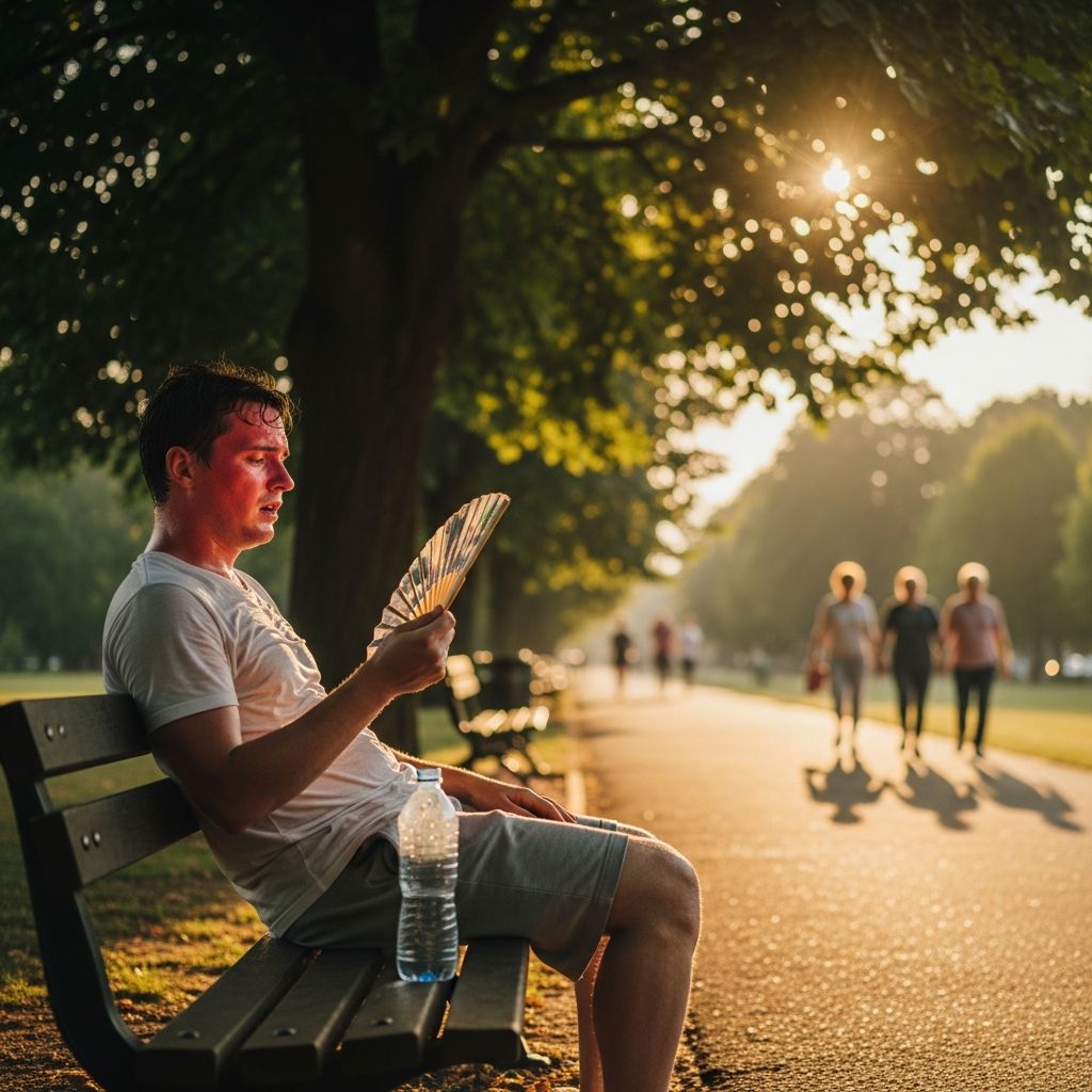 Recognize heat exhaustion symptoms early, learn effective treatments, and discover prevention strategies to stay safe in hot weather.