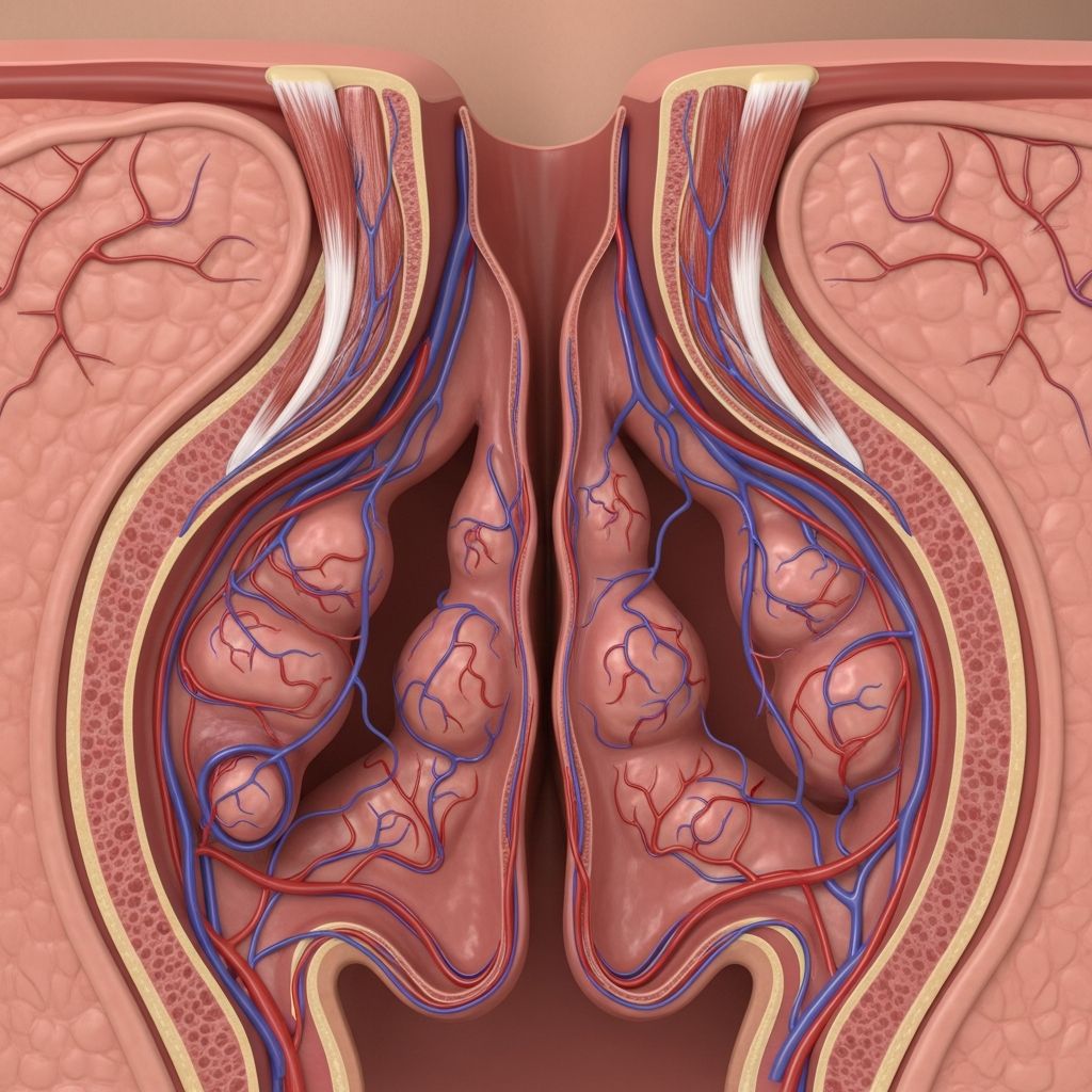 Comprehensive guide to hemorrhoids: causes, symptoms, diagnosis, treatments, and prevention strategies for effective management.