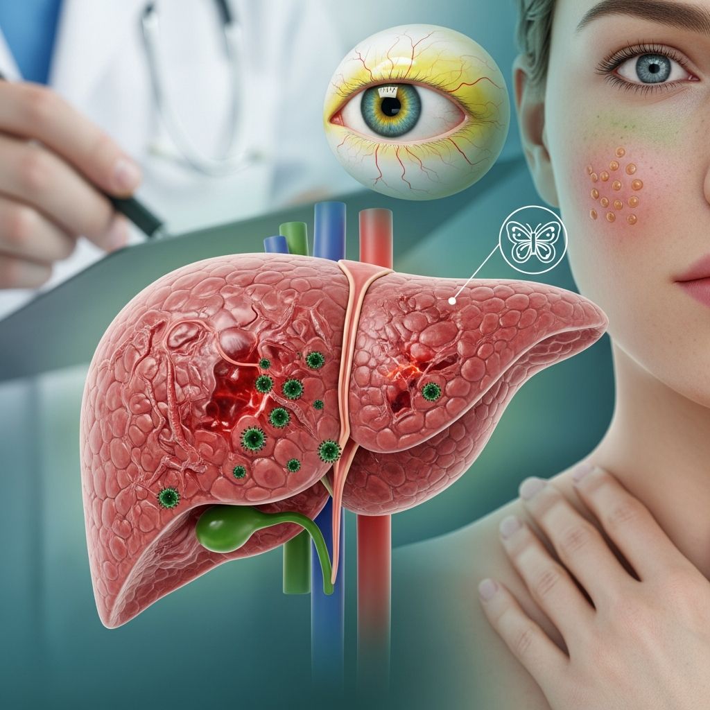 Recognizing the subtle and advanced signs of hepatitis C to enable early detection and effective treatment.