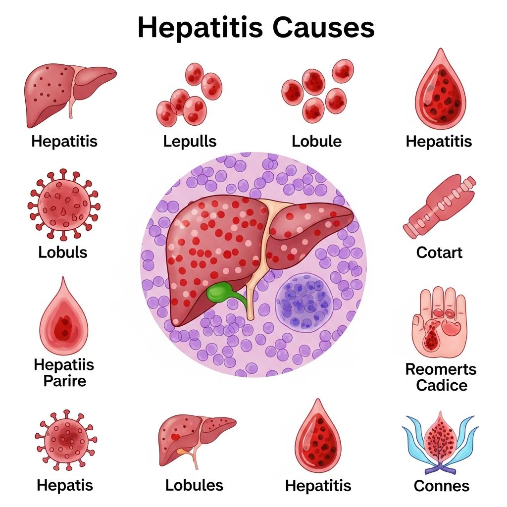 Understand the diverse causes of hepatitis, from viral infections to alcohol and toxins, and learn prevention strategies.