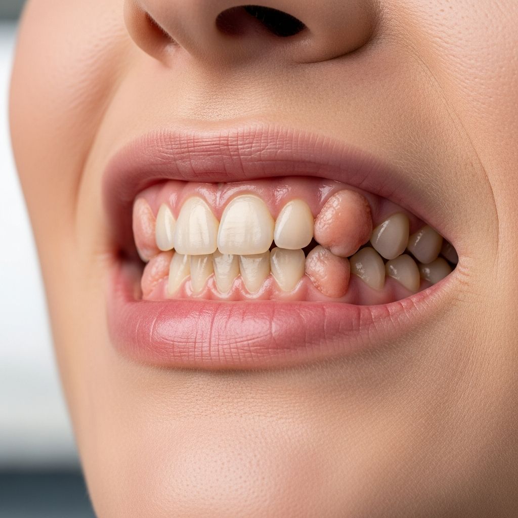 Rare genetic condition causing progressive gum overgrowth, affecting oral function, aesthetics, and requiring surgical management.