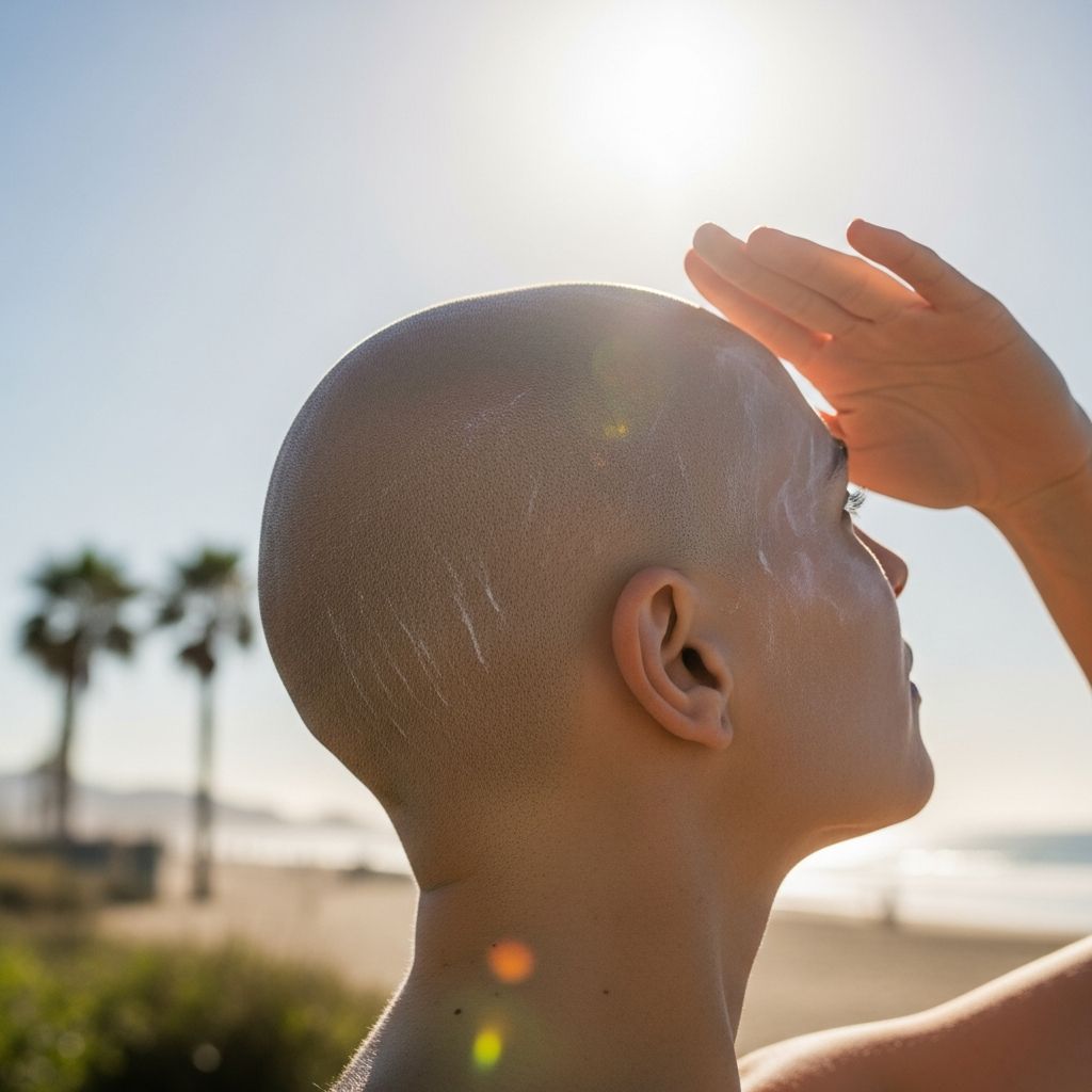 Essential tips from dermatologists on shielding your scalp from UV damage, preventing burns, and maintaining healthy skin.