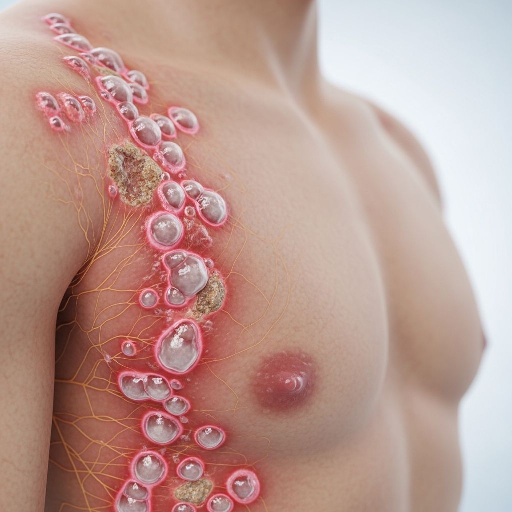 Comprehensive guide to herpes zoster: aetiology, clinical features, diagnosis, management, and prevention strategies for healthcare professionals.