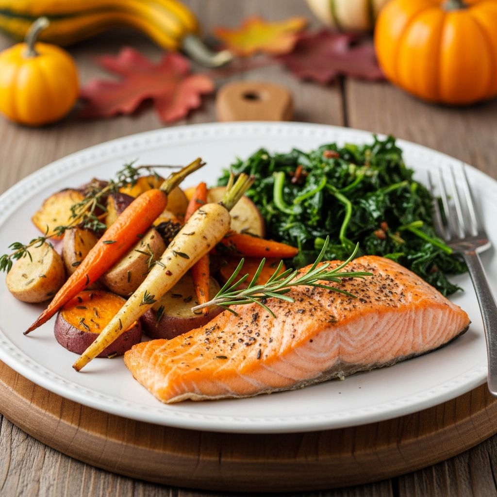 Delicious fall dinner recipes designed to help manage high blood pressure with heart-healthy ingredients and low-sodium flavors.