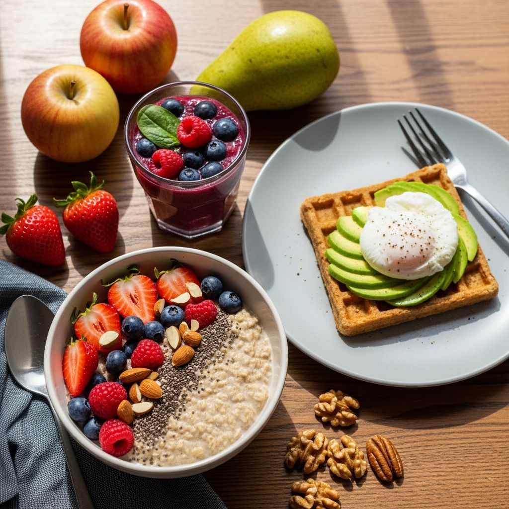 Boost your mornings with these delicious high-fiber breakfasts that stabilize blood sugar and keep you energized all day long.