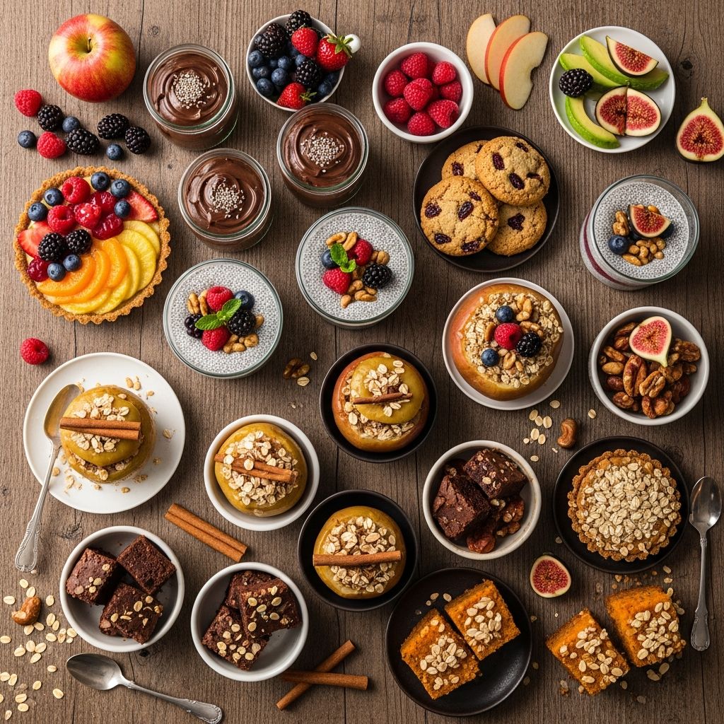 Satisfy your sweet tooth guilt-free with these delicious high-fiber desserts packed with nutrients and flavor.