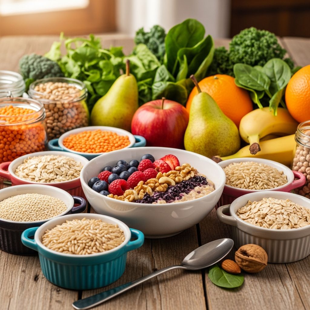 Boost your health with a high-fiber diet plan: expert tips, meal ideas, and benefits for heart, gut, and weight management.