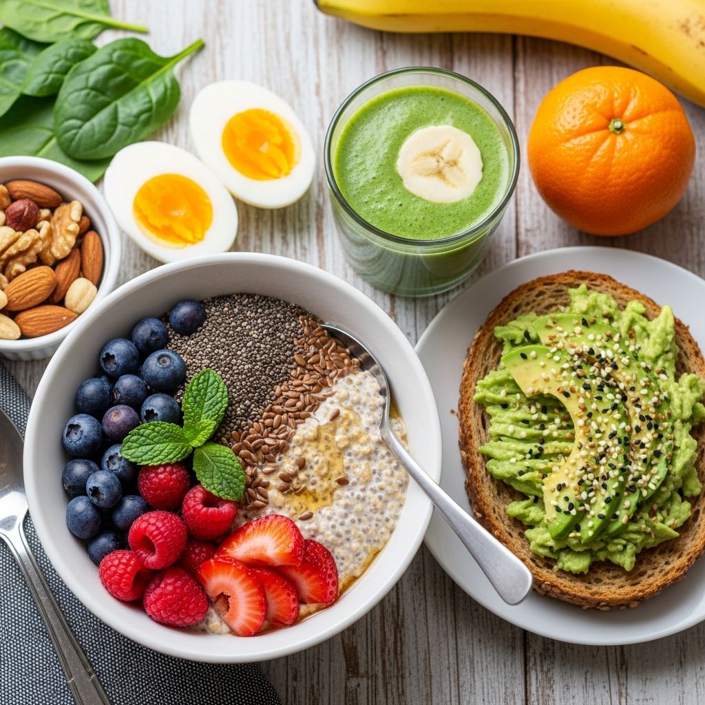 Discover 25 quick breakfast recipes packed with fiber, under 400 calories, ready in 10 minutes or less for better digestion and sustained energy.