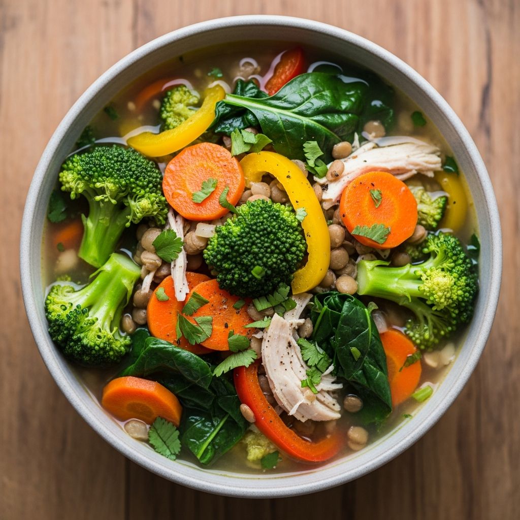 Delicious slow-cooker dinners packed with fiber and under 400 calories per serving for easy, healthy weeknight meals.