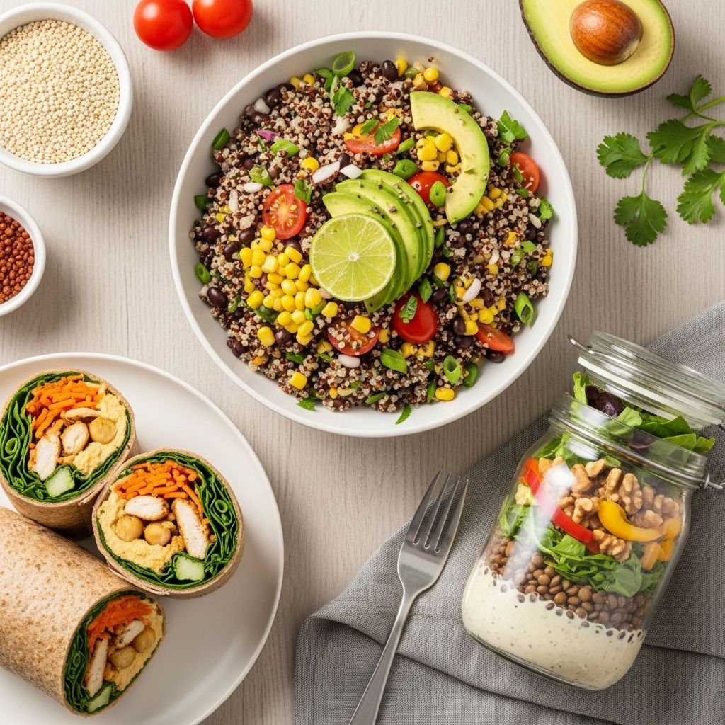 Discover quick, delicious high-fiber lunch recipes that come together in just 3 simple steps or less for better digestion and sustained energy.