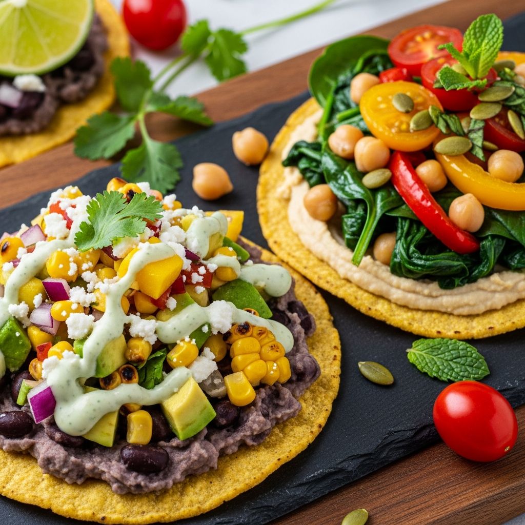 Discover nutrient-dense tostadas loaded with fiber, lean protein, and anti-inflammatory foods for optimal health and satisfaction.