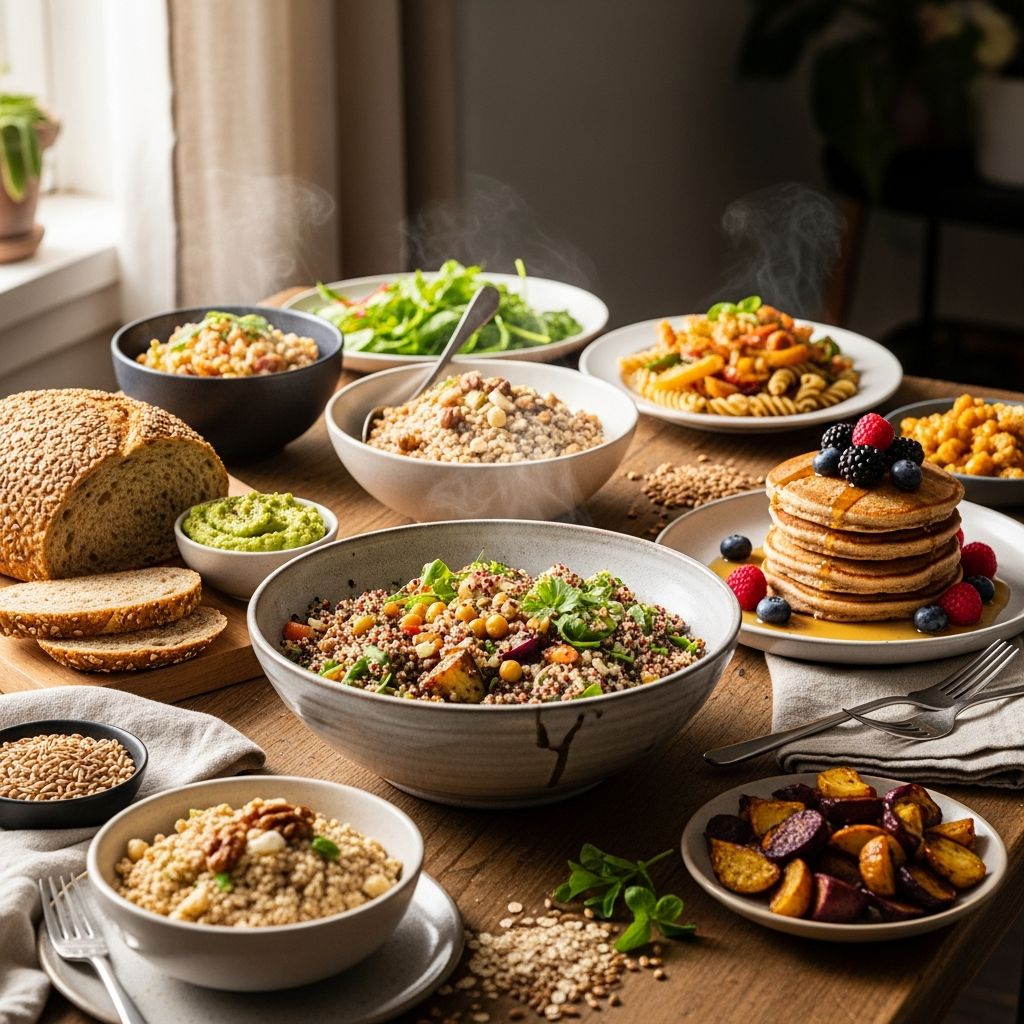 Discover 35 delicious high-fiber whole-grain recipes packed with nutrition for lasting health benefits and satisfying meals.