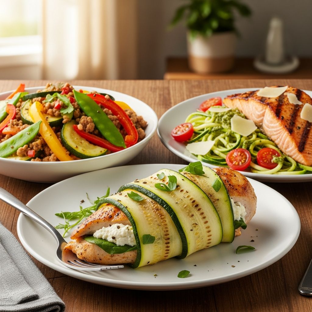 Quick, nutritious zucchini recipes packed with protein, ready in 30 minutes or less for busy weeknights.