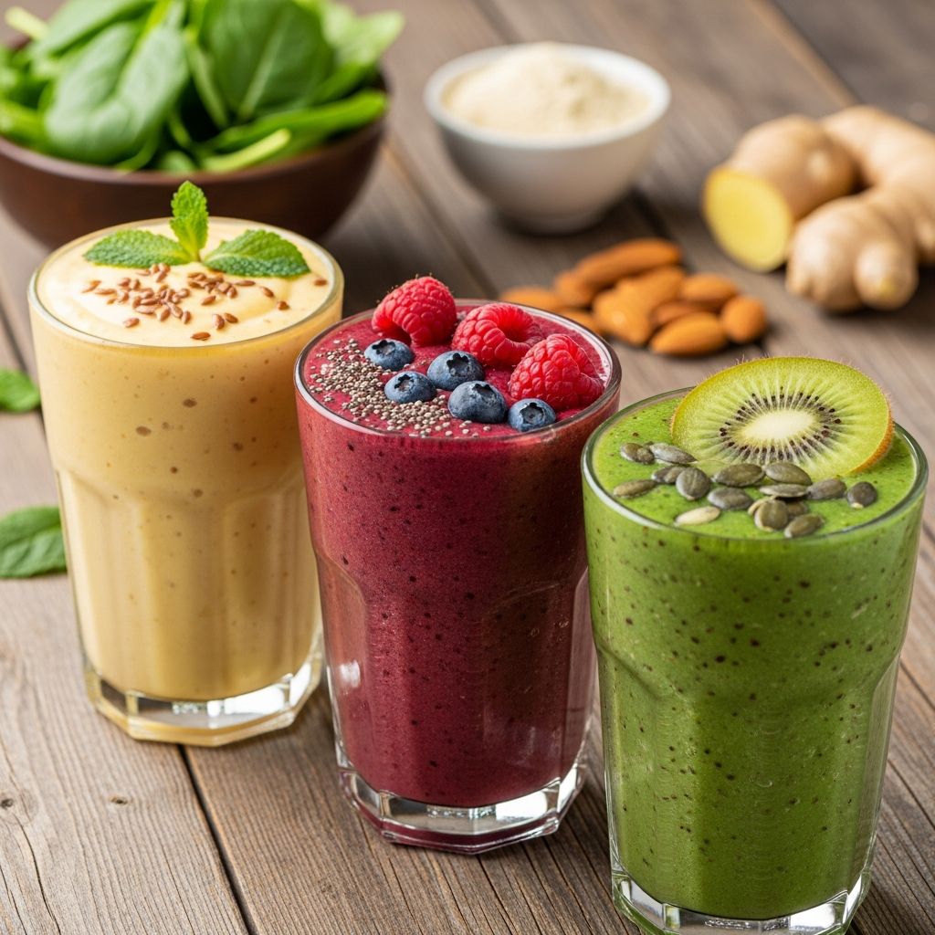 Boost your health with these delicious high-protein smoothies packed with anti-inflammatory ingredients for energy, recovery, and wellness.