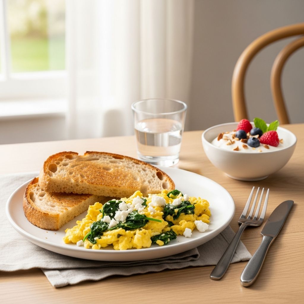 Stabilize blood sugar and manage insulin resistance with strategic high-protein breakfast choices.