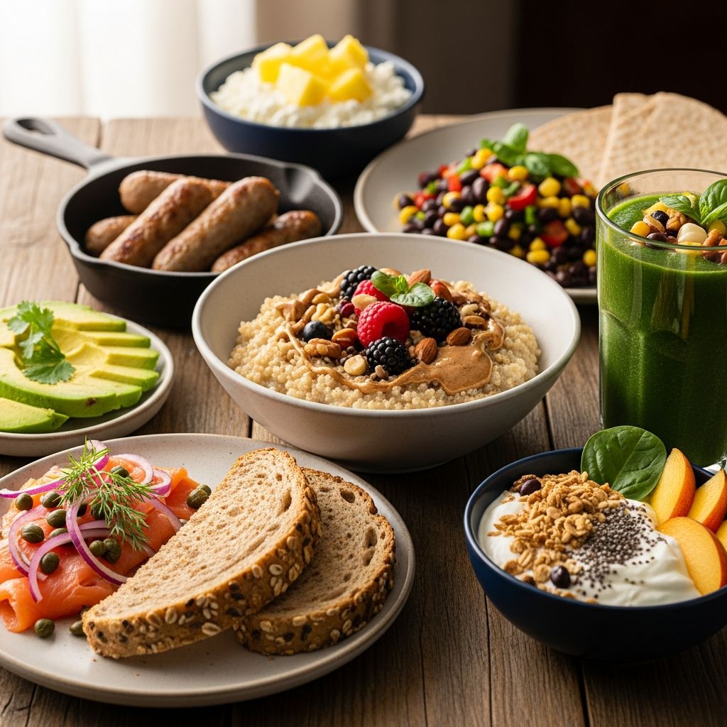 Discover 25 delicious, egg-free breakfast recipes packed with 15-26g protein to fuel your mornings and keep you satisfied.