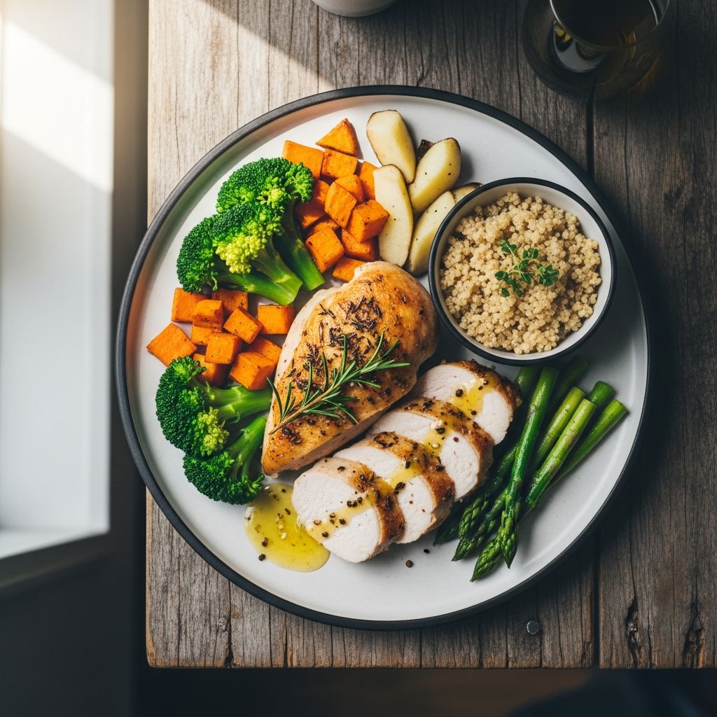 Delicious, easy high-protein chicken dinners that satisfy hunger and support muscle health with 30g+ protein per serving.