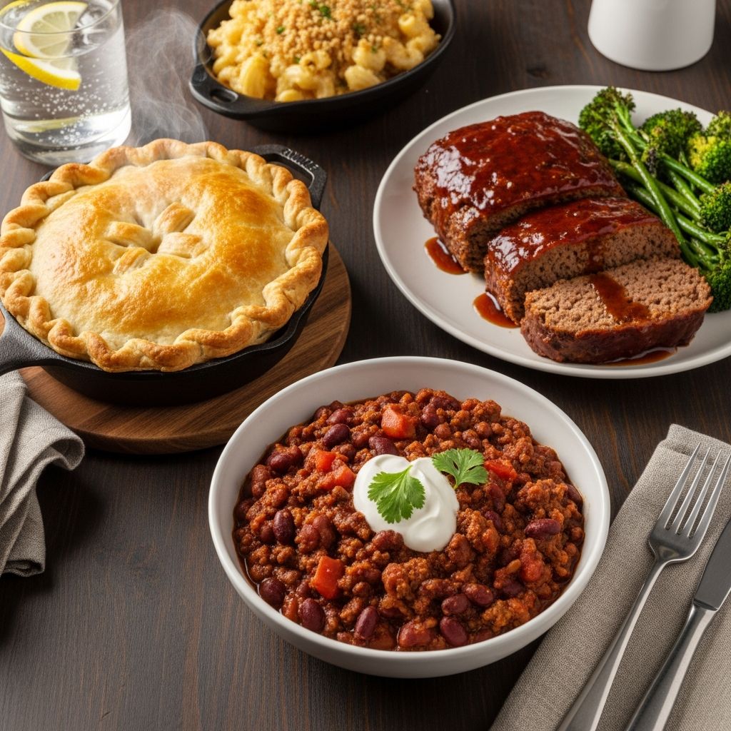 Cozy, satisfying dinners packed with 30+ grams of protein per serving to keep you full and fueled through chilly evenings.