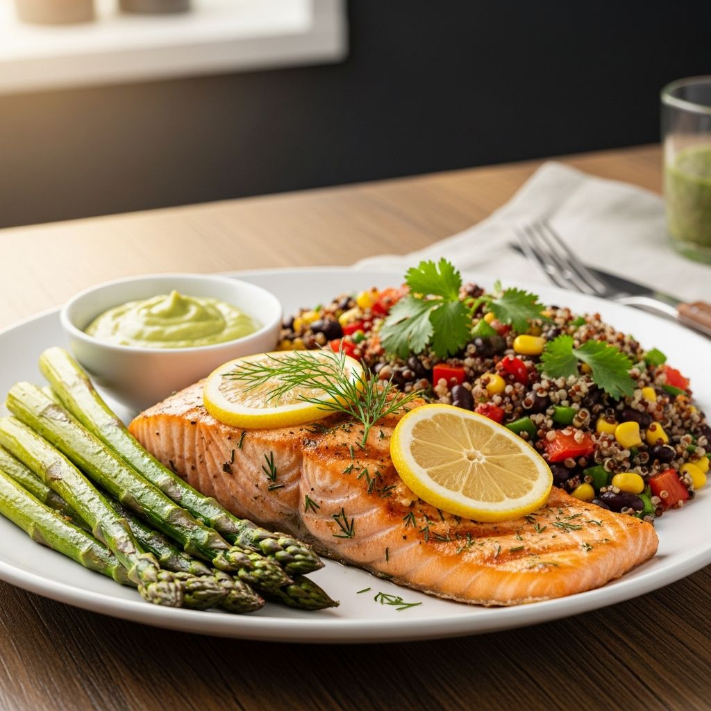 Delicious high-protein dinners that support blood sugar control and satisfy your taste buds effortlessly.