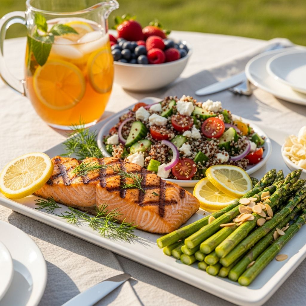 Discover delicious, high-protein summer dinner recipes designed to help manage blood sugar levels.