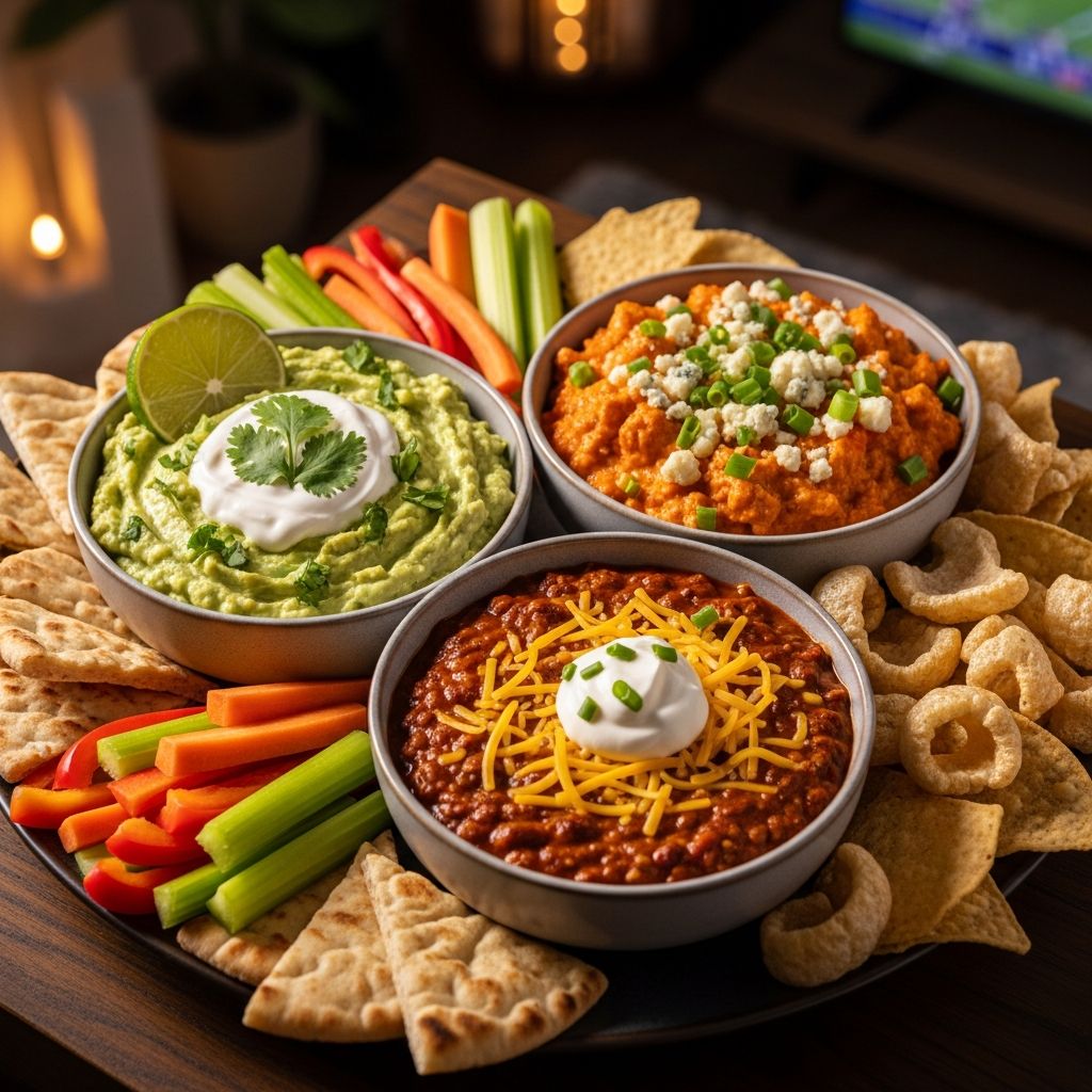 Score big on gameday with these delicious, high-protein dips that keep you fueled without the crash.