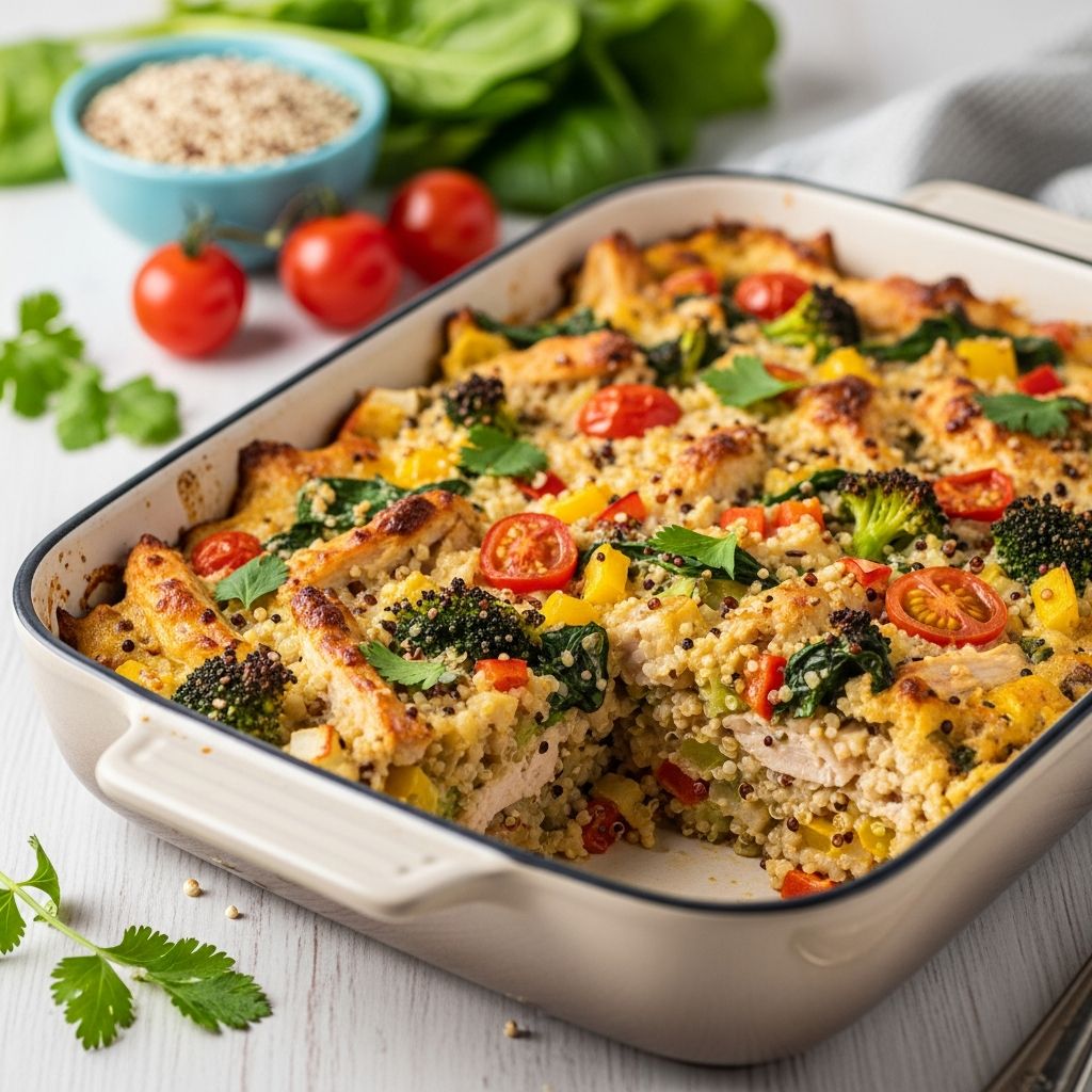 Delicious high-protein casseroles that support heart health with lean proteins, whole grains and plenty of veggies.