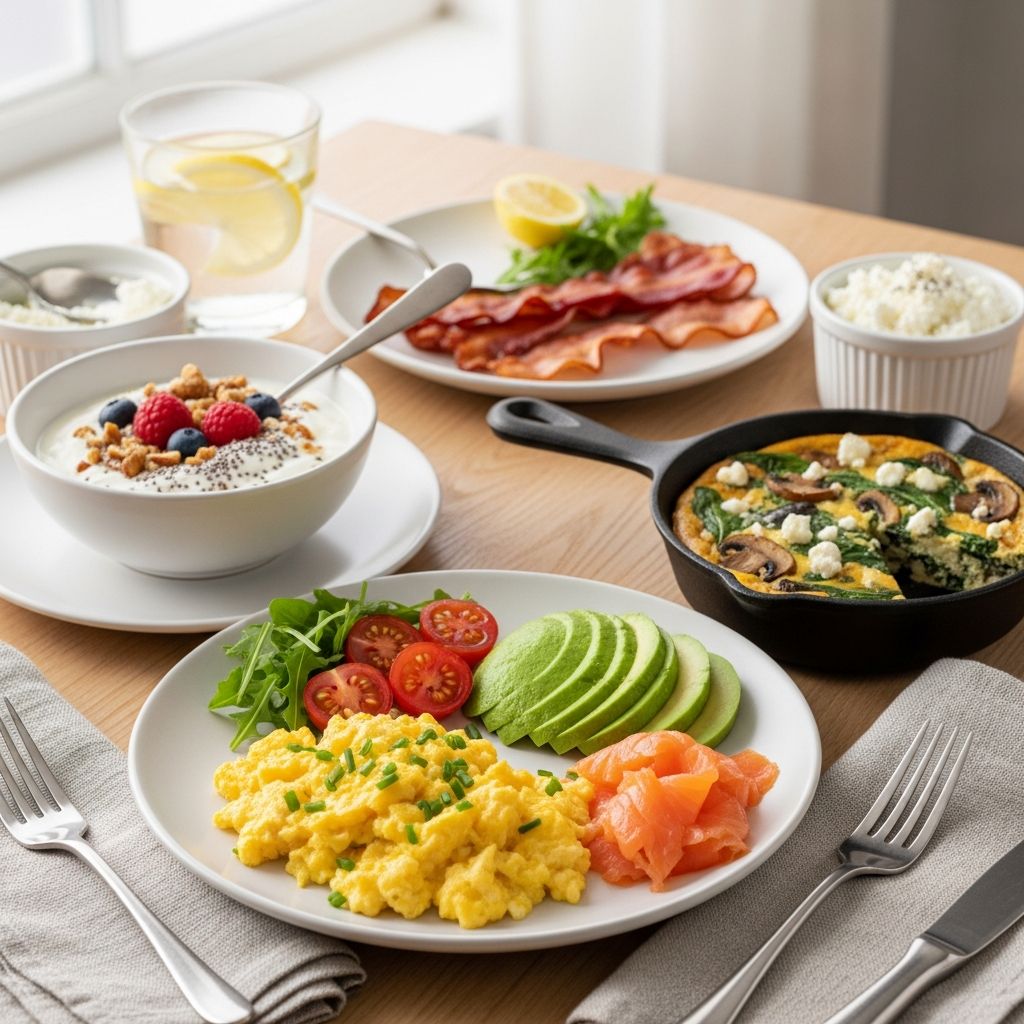 Discover 40+ satisfying high-protein, low-carb breakfast recipes that promote fullness and support weight loss goals effectively.