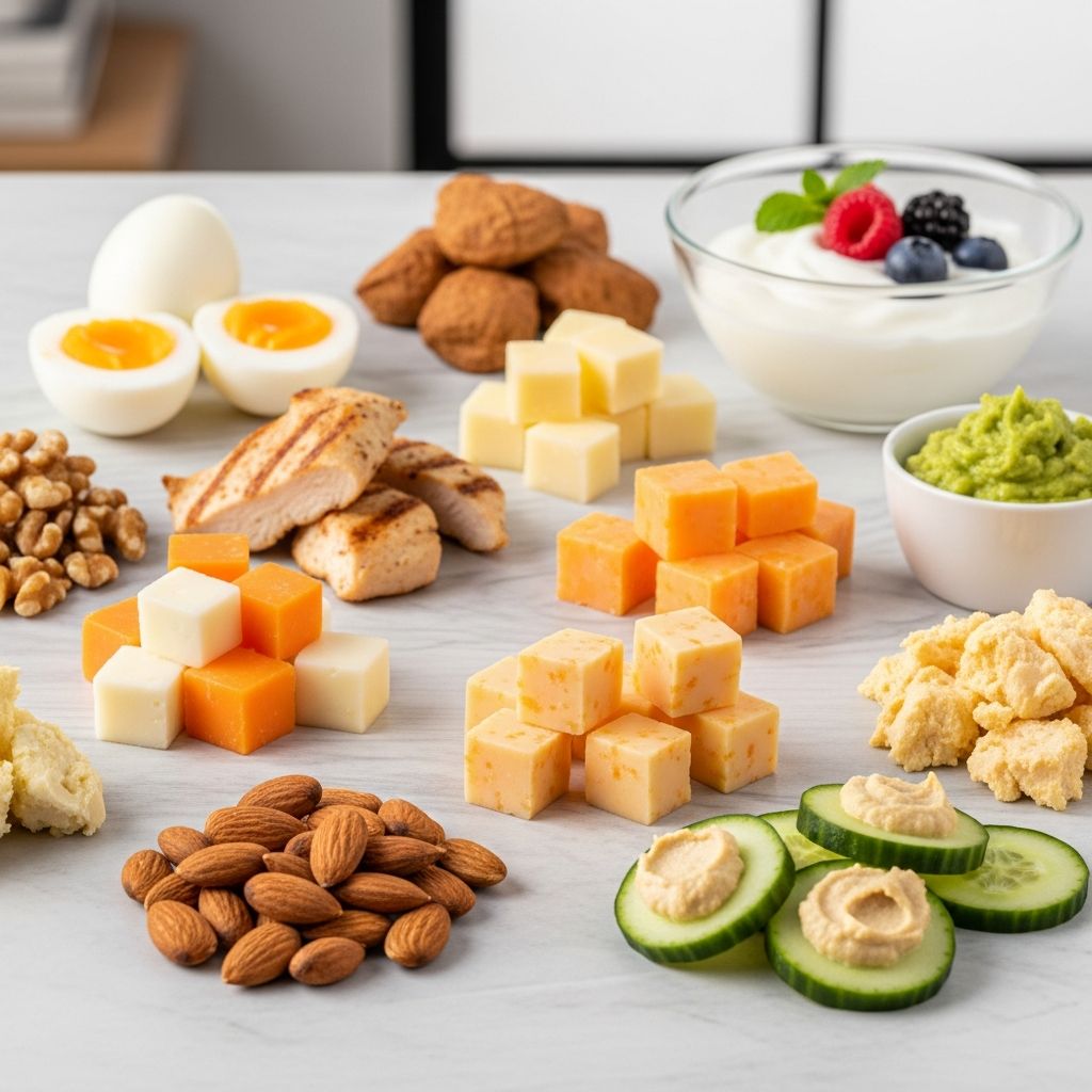 Discover 25 satisfying high-protein, low-carb snacks to keep you full, energized, and on track with your health goals without the carb crash.