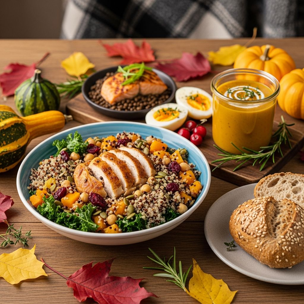 Discover 25 delicious high-protein lunch recipes perfect for fall, packed with seasonal ingredients to keep you fueled and satisfied.
