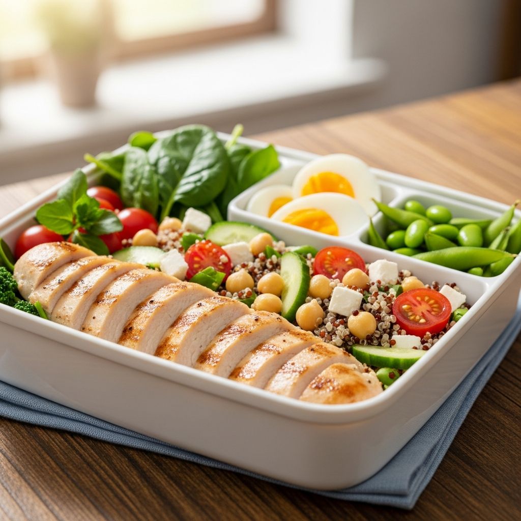 Discover 30 delicious high-protein lunch recipes packed with 20g+ protein to support your weight loss goals and keep you satisfied all afternoon.