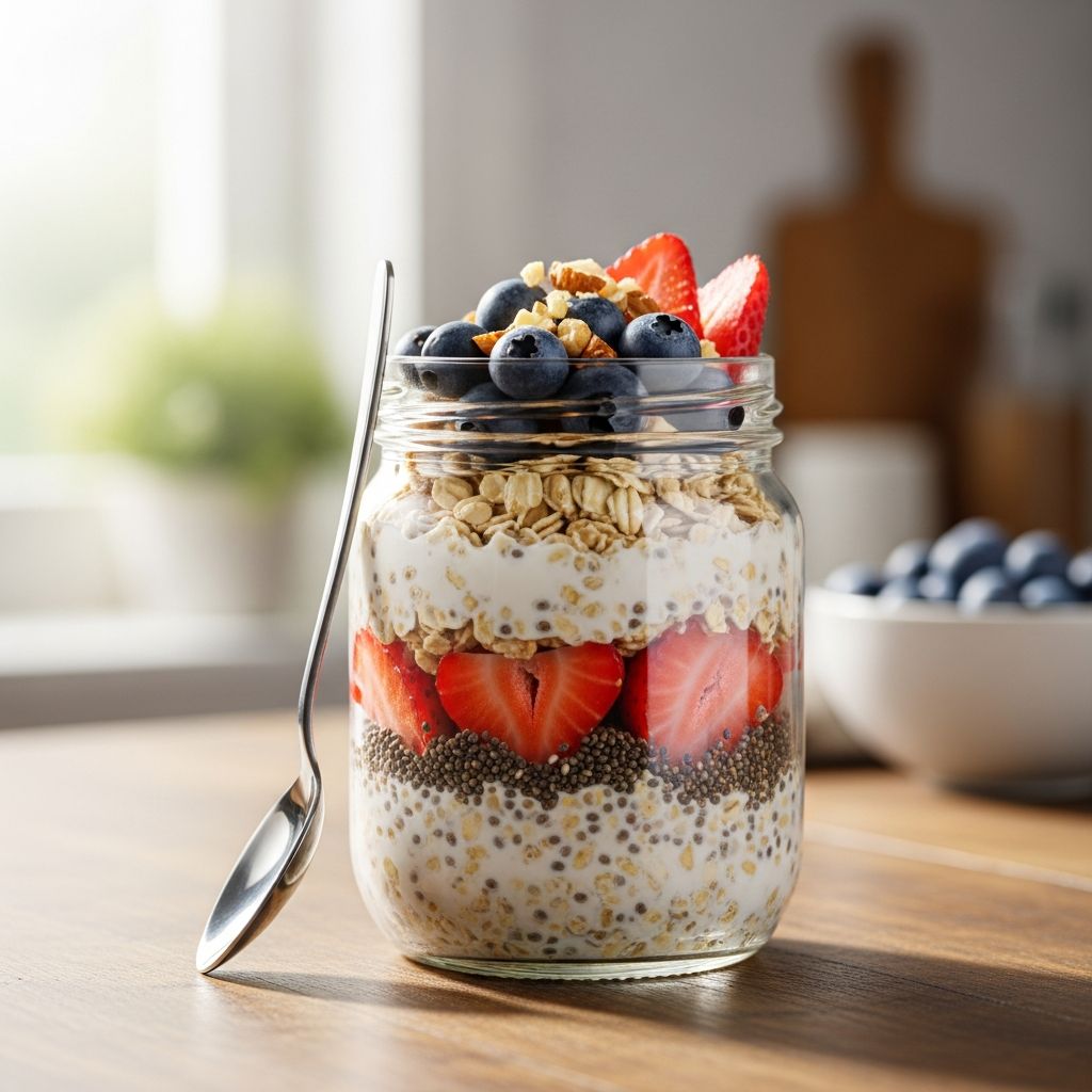 Discover 20+ delicious high-protein overnight oat recipes packed with 15-30g protein per serving for easy, make-ahead breakfasts.