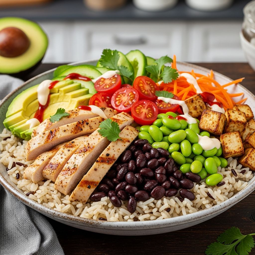 Discover 25+ satisfying high-protein rice bowl recipes packed with 30g+ protein per serving for easy, nutritious meals anytime.