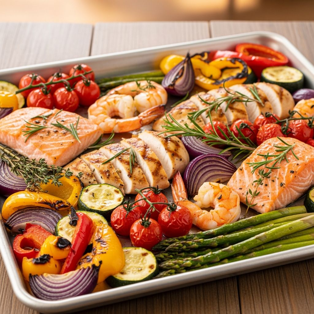 Savor summer with 5 easy, high-protein sheet-pan dinners that deliver bold flavors and minimal cleanup in under an hour.
