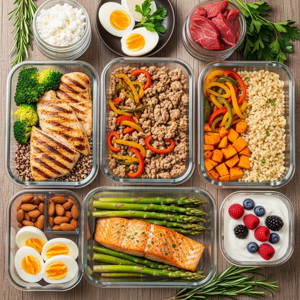 High-Protein Meal Prep: 28 Simple, Make-Ahead Recipes Boost your protein intake with these easy, simple meal prep recipes perfect for busy weeks, from breakfast casseroles to hearty dinners.
