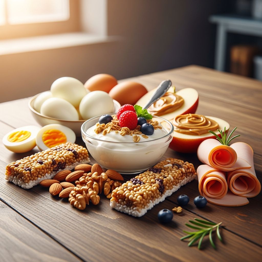 Discover 35 expert-approved high-protein snacks that keep you full, energized, and satisfied from morning till night.