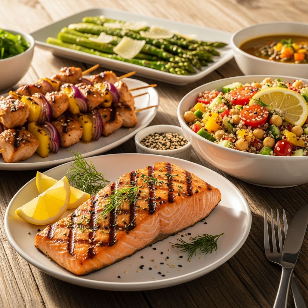 Savor summer with these delicious high-protein dinner recipes that are light, fresh, and packed with nutrients for easy weeknight meals.