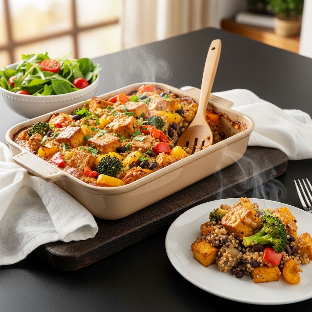 Discover delicious and nutritious high-protein vegetarian casseroles perfect for weeknight dinners.