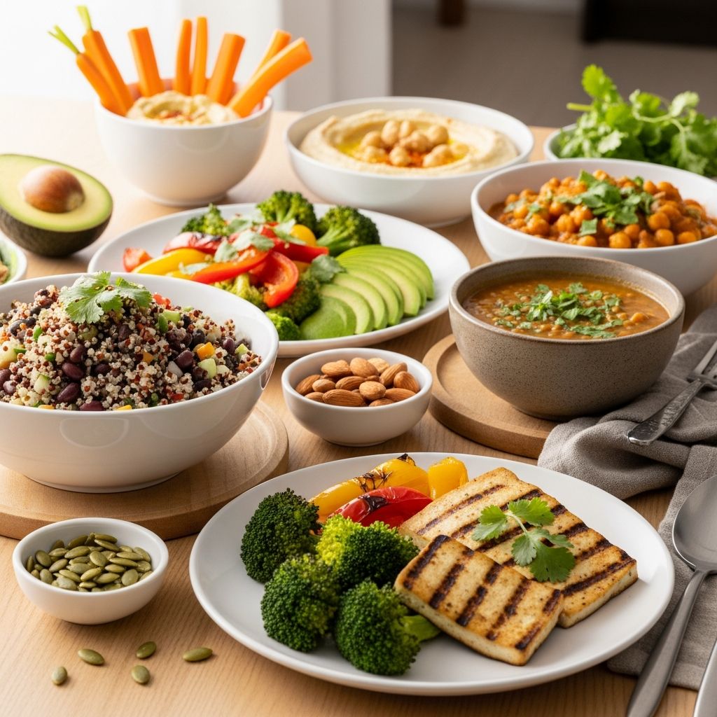 Delicious, satisfying vegetarian dinners packed with protein to support your weight loss goals and keep you feeling full.