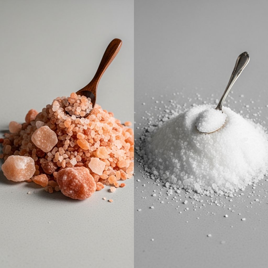 Discover the key differences between Himalayan pink salt and sea salt, from origins and minerals to health benefits and best uses in your kitchen.